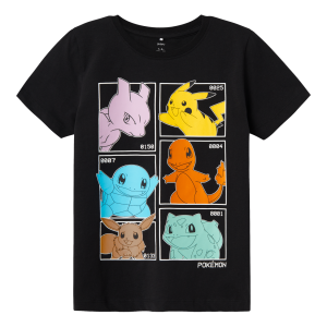 Køb Guppy GKMRYAN POKÃMON Børne T-shirt - Black - 116 online billigt tilbud rabat tøj